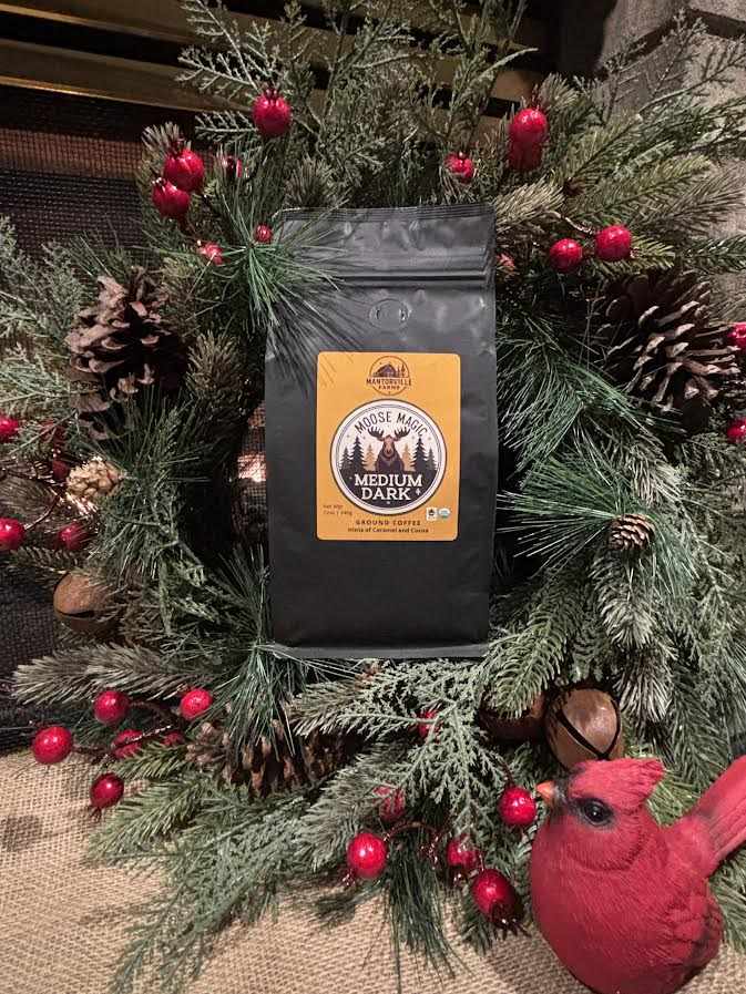 Moose Magic - Organic Medium Dark Roast Coffee | Smooth & Full-Bodied