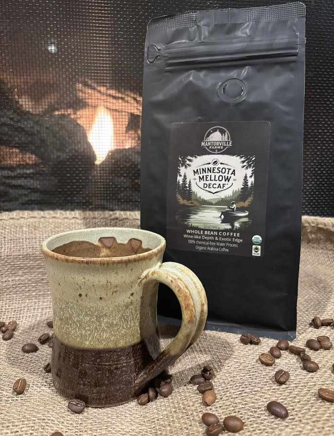 Minnesota Mellow Organic Decaf Coffee | Medium Dark Roast, Fair Trade