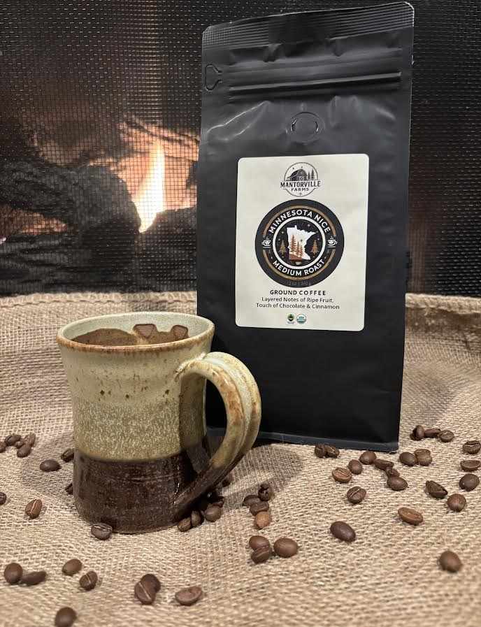 Minnesota Nice Medium Roast Coffee Organic, Fair Trade Kosher Certfied