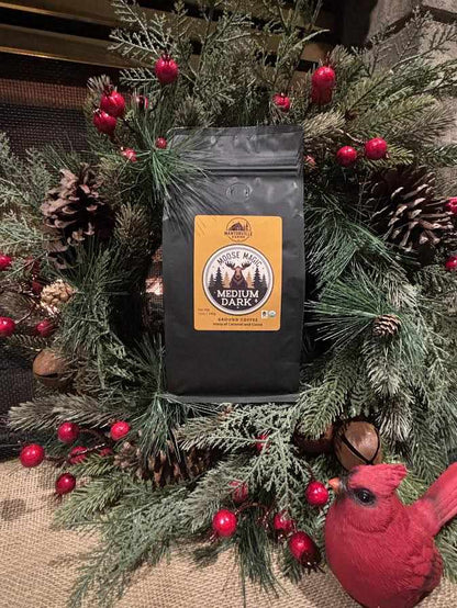 Moose Magic - Organic Medium Dark Roast Coffee | Smooth & Full-Bodied